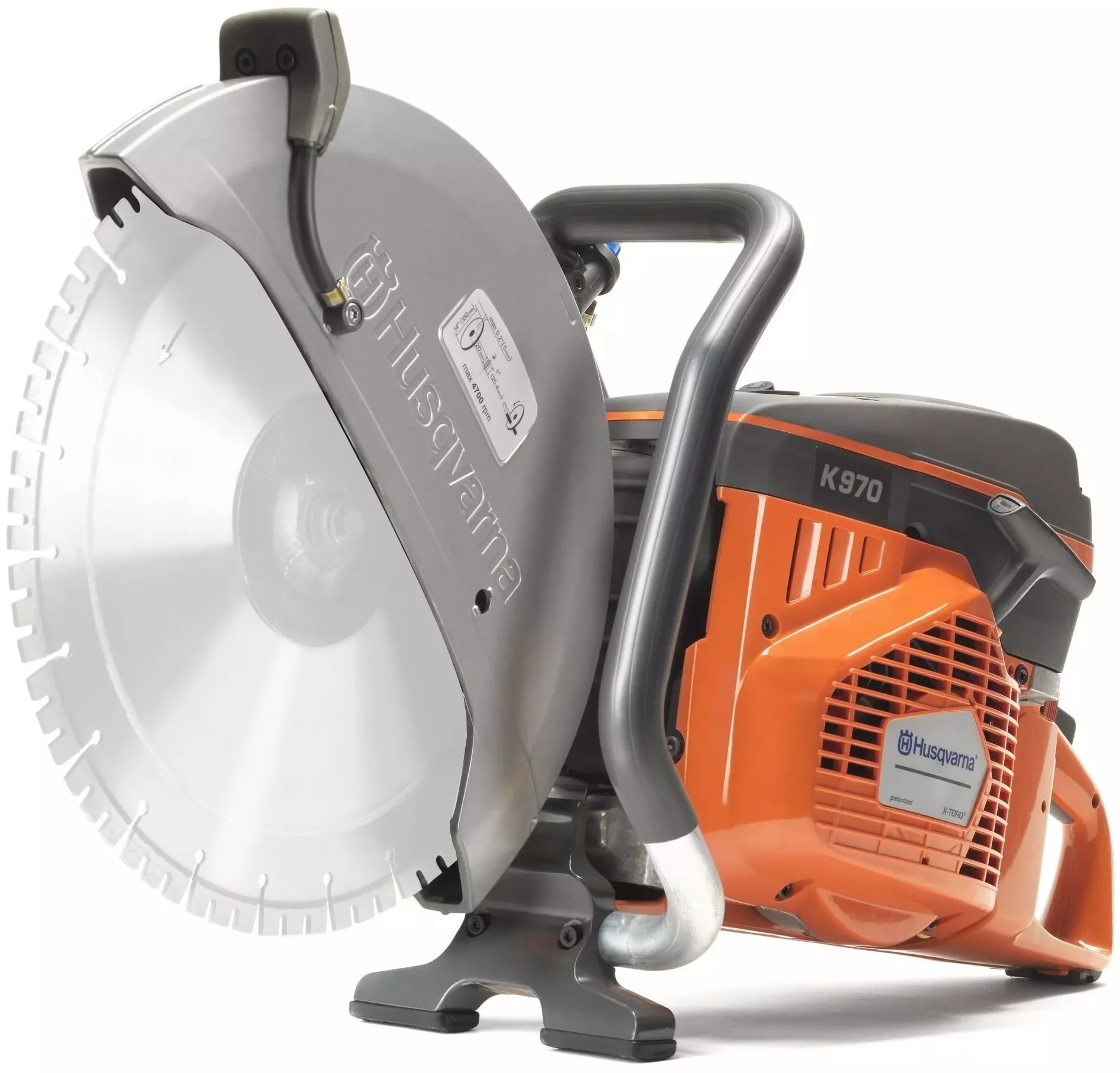 Husqvarna 967348101 K970 MKIII Motor-Trennschleifer 400 mm + Elite-Cut S45 Sägeblatt