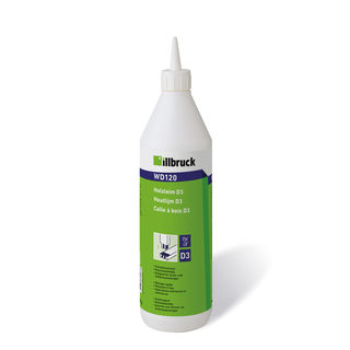 illbruck WD120502419 WD120 Wood Glue D3 5kg, transparent