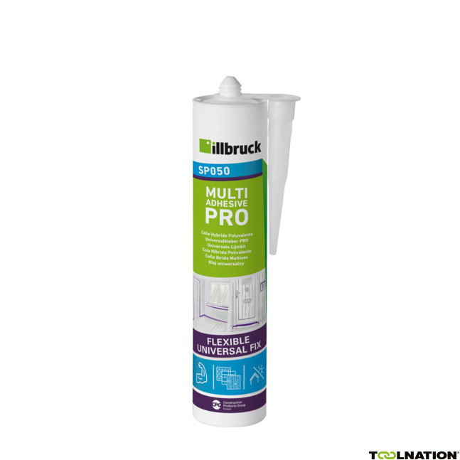 illbruck SP050378254 SP050 Universal-Klebe-Dichtstofftube 310ml, Grau
