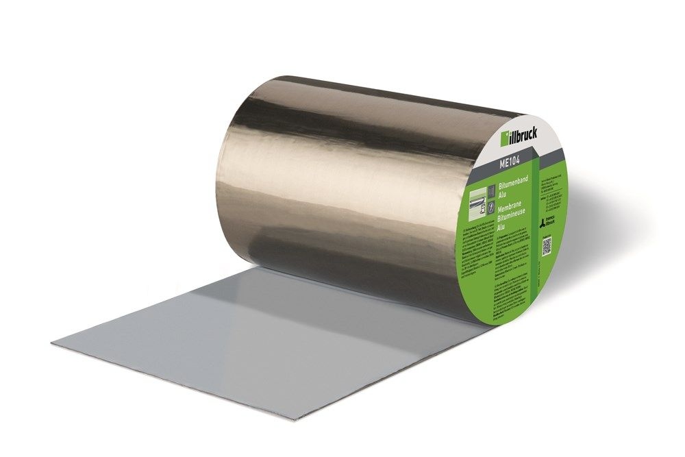illbruck ME104329629 ME104 Bitumen-Band Alu 200mm x 10 M
