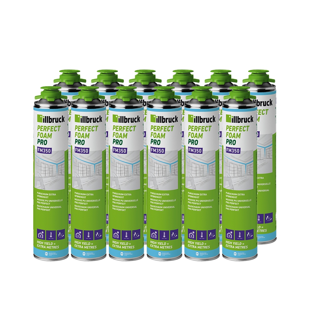 illbruck FM350335471 FM350 Perfekter Schaumstoff 12 x 880ml