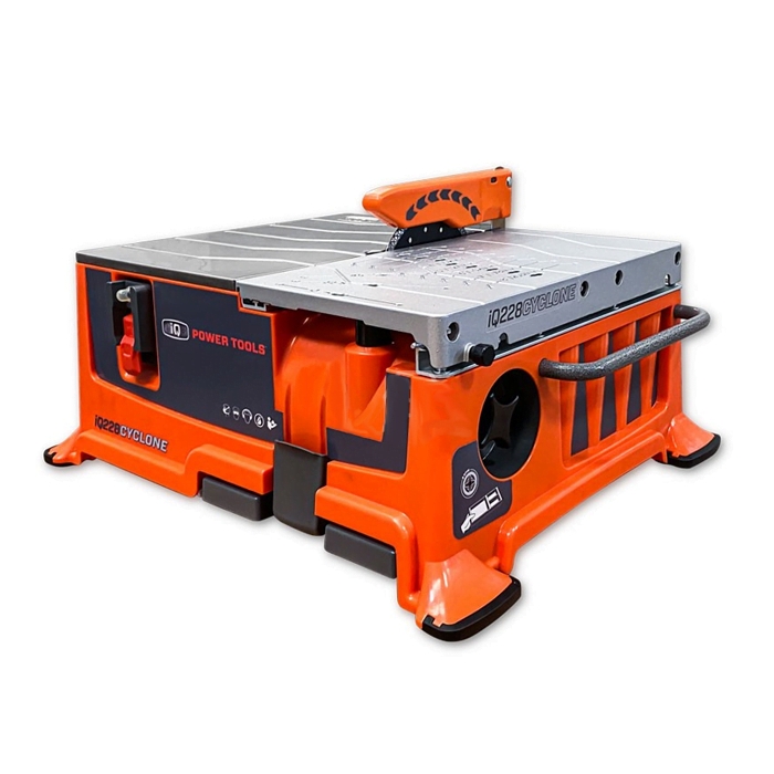 iQ Power Tools iQ228CYCLONE CE - Fliesensäge mit integriertem Staubschutzsystem