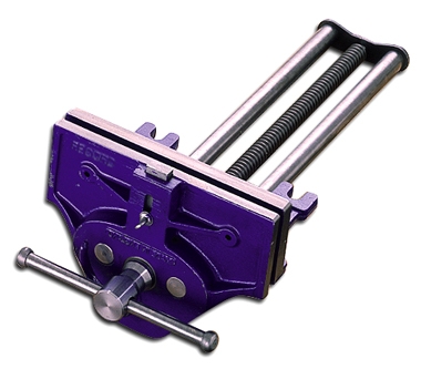 Irwin T5212ED IR Schraubstock mit Schnellspanner für die Holzbearbeitung 9"/230mm