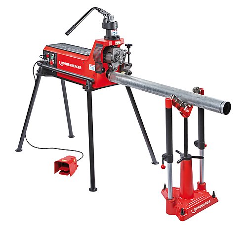 Rothenberger 1500001351 Stationäres Rollnutgerät ROGROOVER 1-12", 230 Volt, 50 Hz