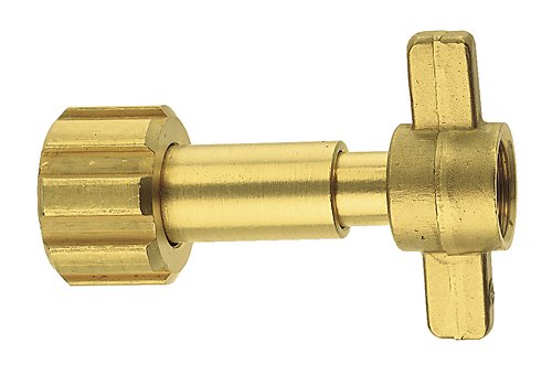 Rothenberger Zubehör 32207 Propan-Umfüllstutzen, W 21,8 x 1/14" LH - G 3/8" LH