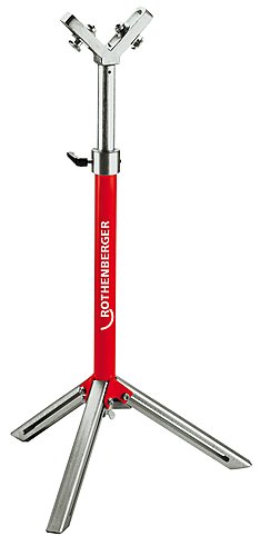 Rothenberger Zubehör 56047 Rohrauflageständer, verstellbar, für Rohre bis 6"