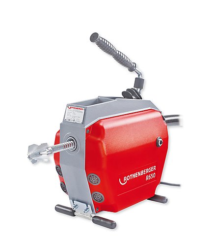 Rothenberger 72688 R650 Rohrreinigungsmaschine mit Führungsschlauch
