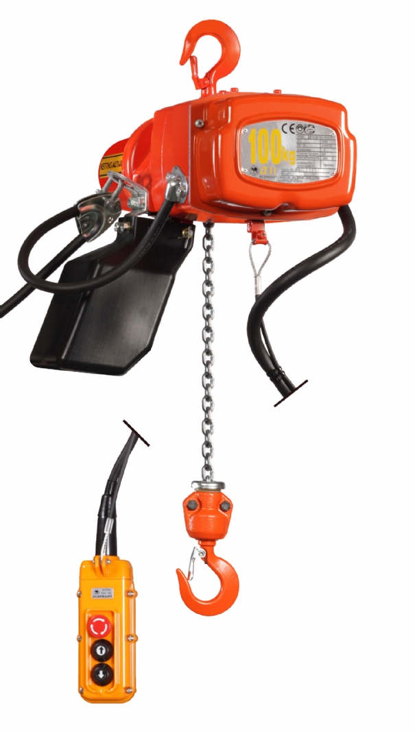 Rema 0514003-5 ALC025/250/5M Elephant Alpha 400V Elektrokettenzug 1 Hubgeschwindigkeit 5.0 mtr 250 kg 514003