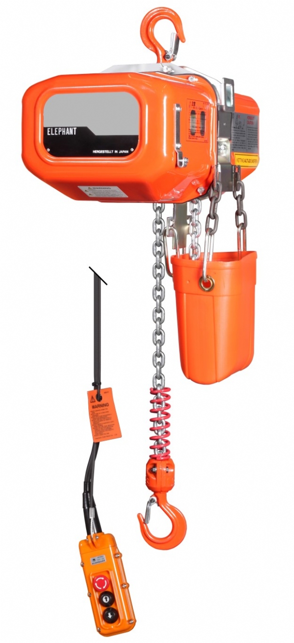 Rema 0515007-6 FAH30/3000/6M Elephant FAH 400V Elektrokettenzug 1 Hubgeschwindigkeit 6.0 m 3000 kg 515007