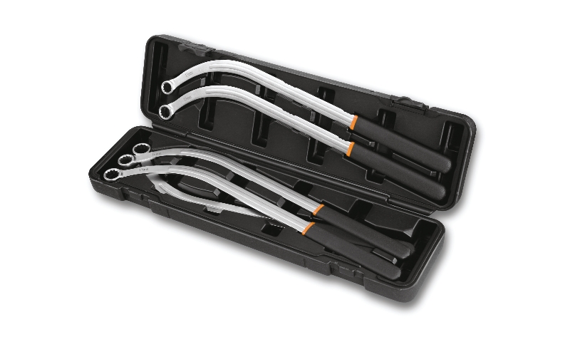 Beta 014770200 14770200 1477D/S5 5-teiliger Ringschlüsselsatz für Keilriemenmuttern