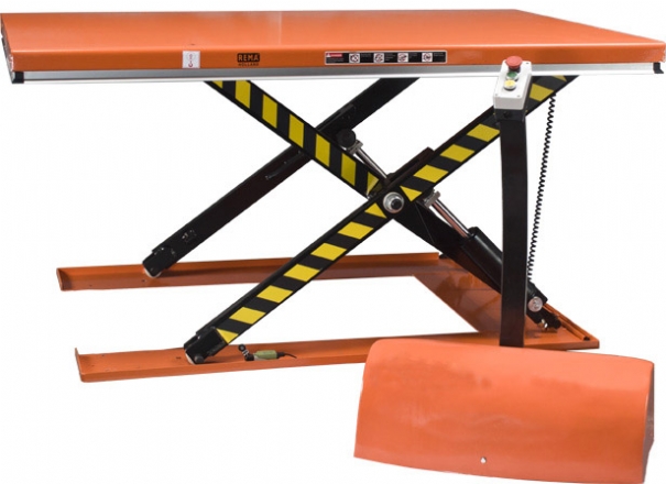 Rema 3459015 HSL-2.0 niedriger stationärer Hubtisch 2000 kg