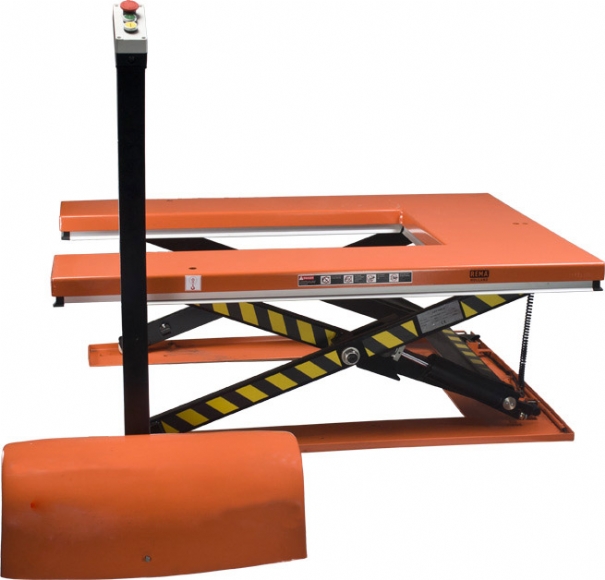 Rema 3459019 HSU-1.5 stationärer Niedrig-U-Hubtisch 1500 kg
