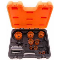 Bahco 3834-SET-86-SP P Lochsägen-Set 19/22/25/35/44/51/60/64/76 mm