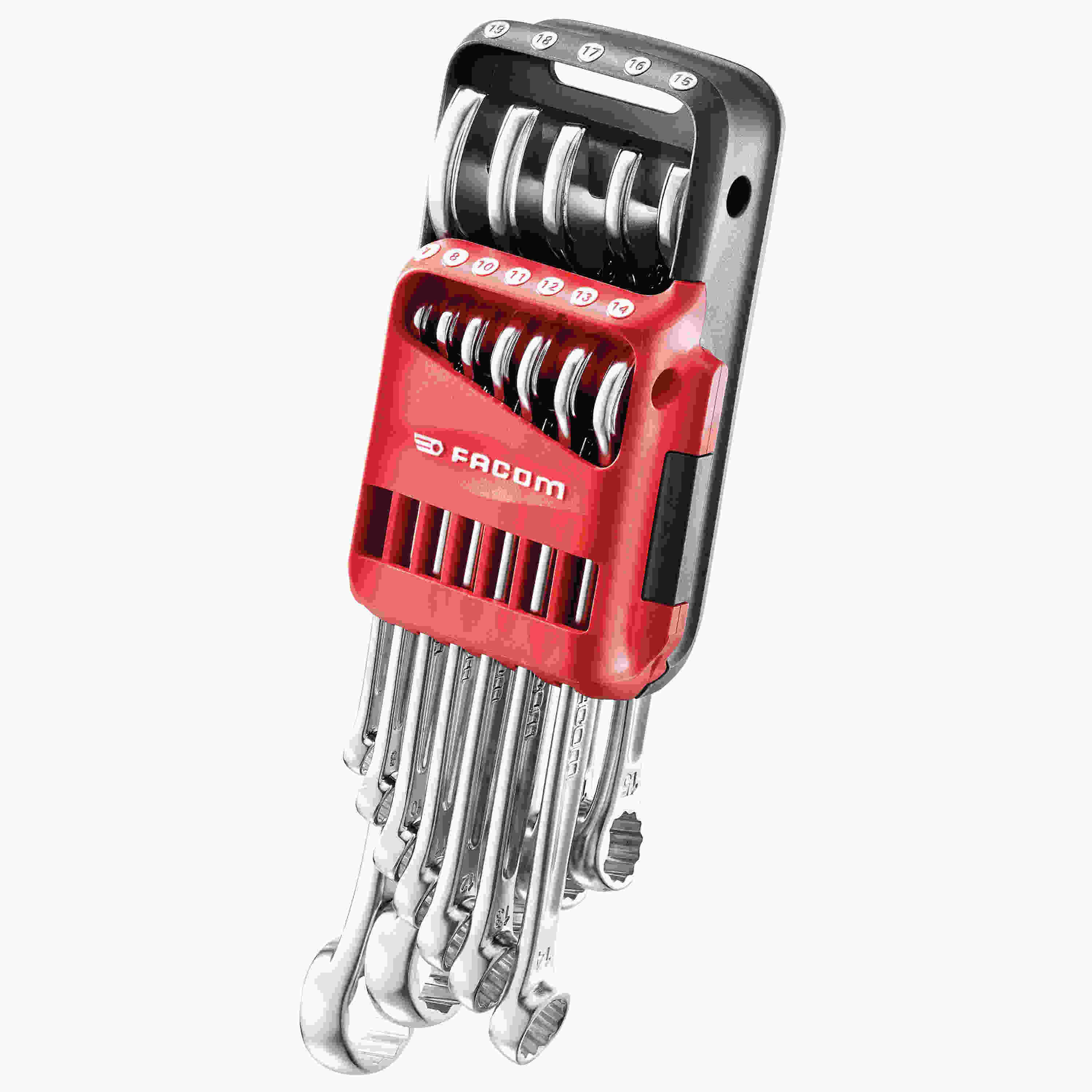 Facom 440.JP12A Ring-Maulschluessel 440 Set, 12-tlg.