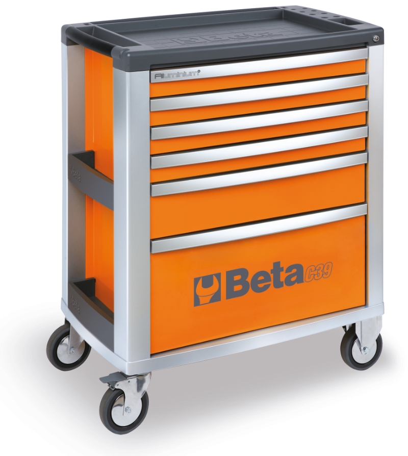 Beta 039000031 C39-6/O Werkzeugwagen mit sechs Schubladen
