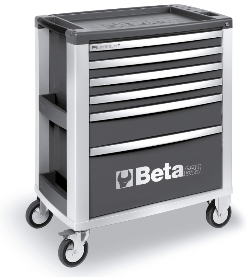 Beta 039000032 C39-6/G Werkzeugwagen mit sechs Schubladen
