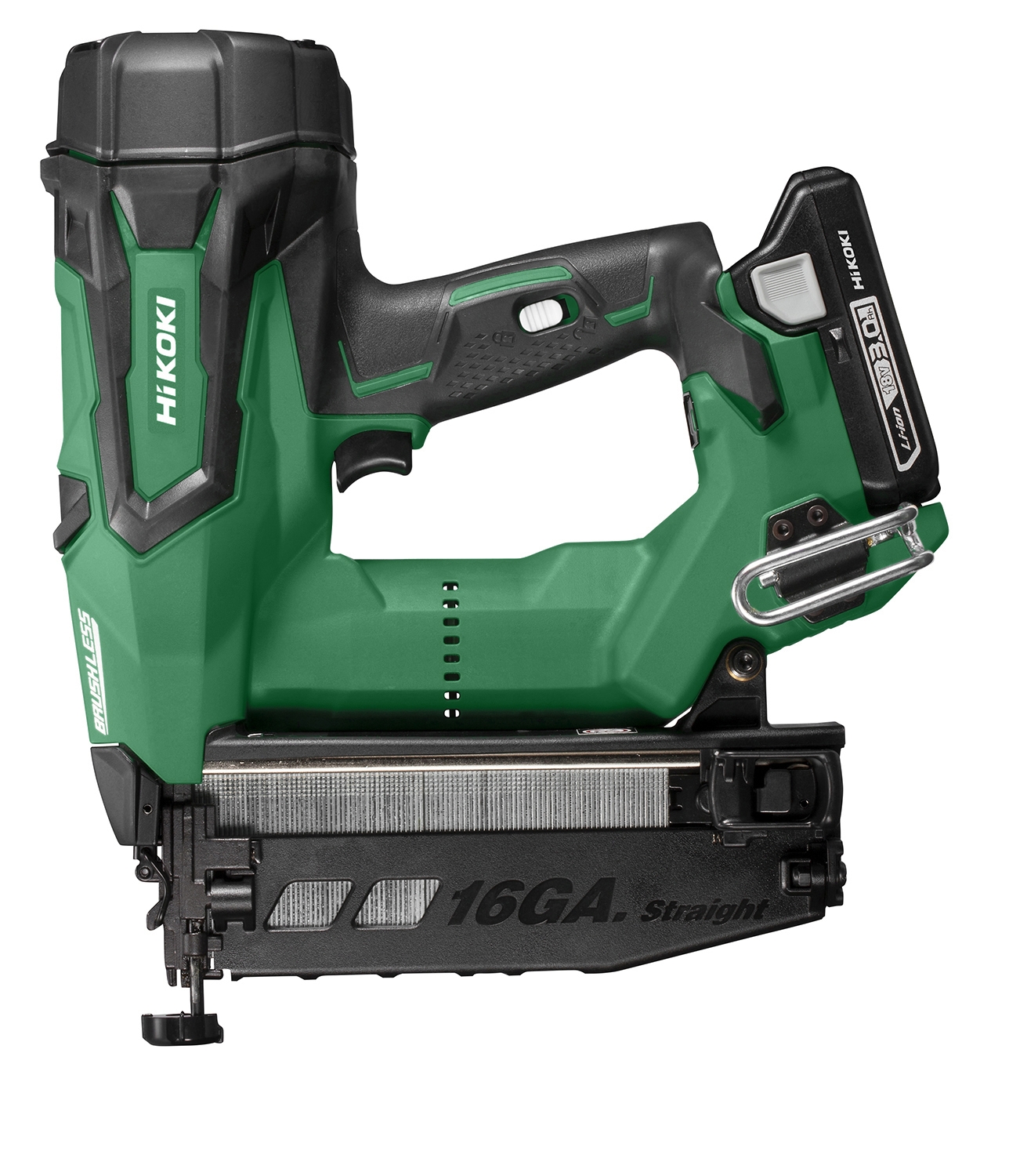 HiKOKI NT1865DBSLWXZ Kabelloser Nagler 25 - 65 mm 18V 3.0Ah Li-Ion