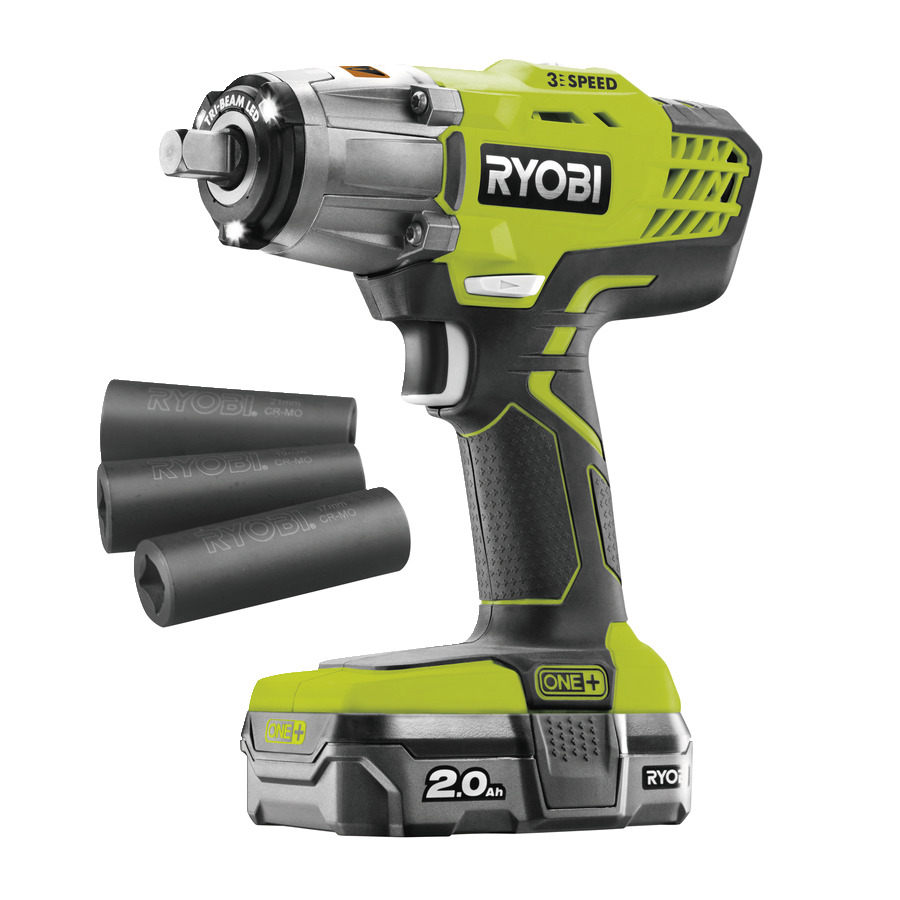 Ryobi 5133003574 R18iW3-120S Akku-Schlagschrauber 18 Volt 2,0 Ah Li-Ion