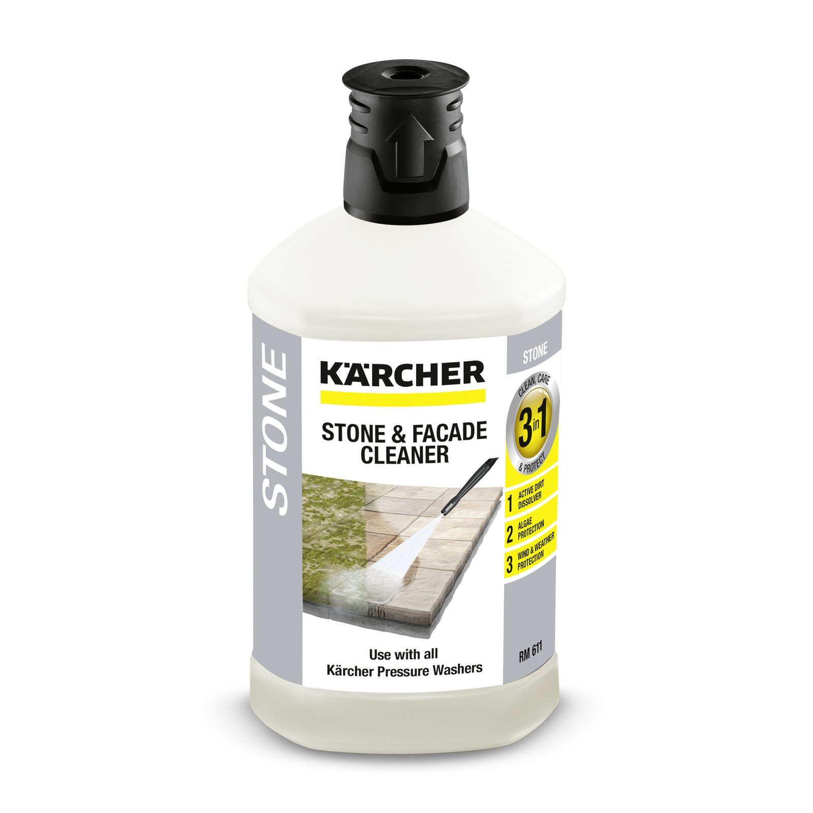 Kärcher 6.295-765.0 Stein und Fassadenreiniger 3 in 1 1L