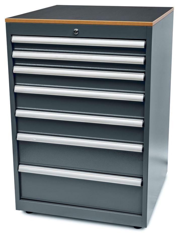 Huvema K7100G 7-Schubladen-Werkzeugschrank