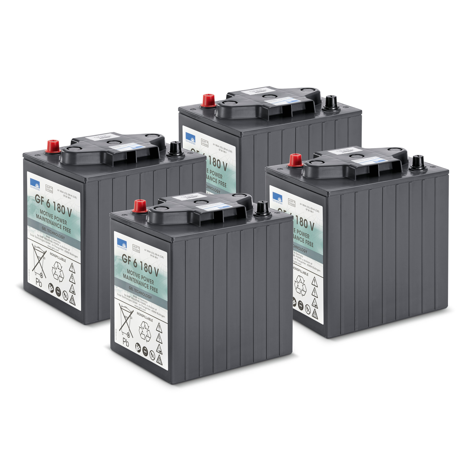 Kärcher 2.815-101.0 Gel-Batteriesatz 4x 6V/180Ah