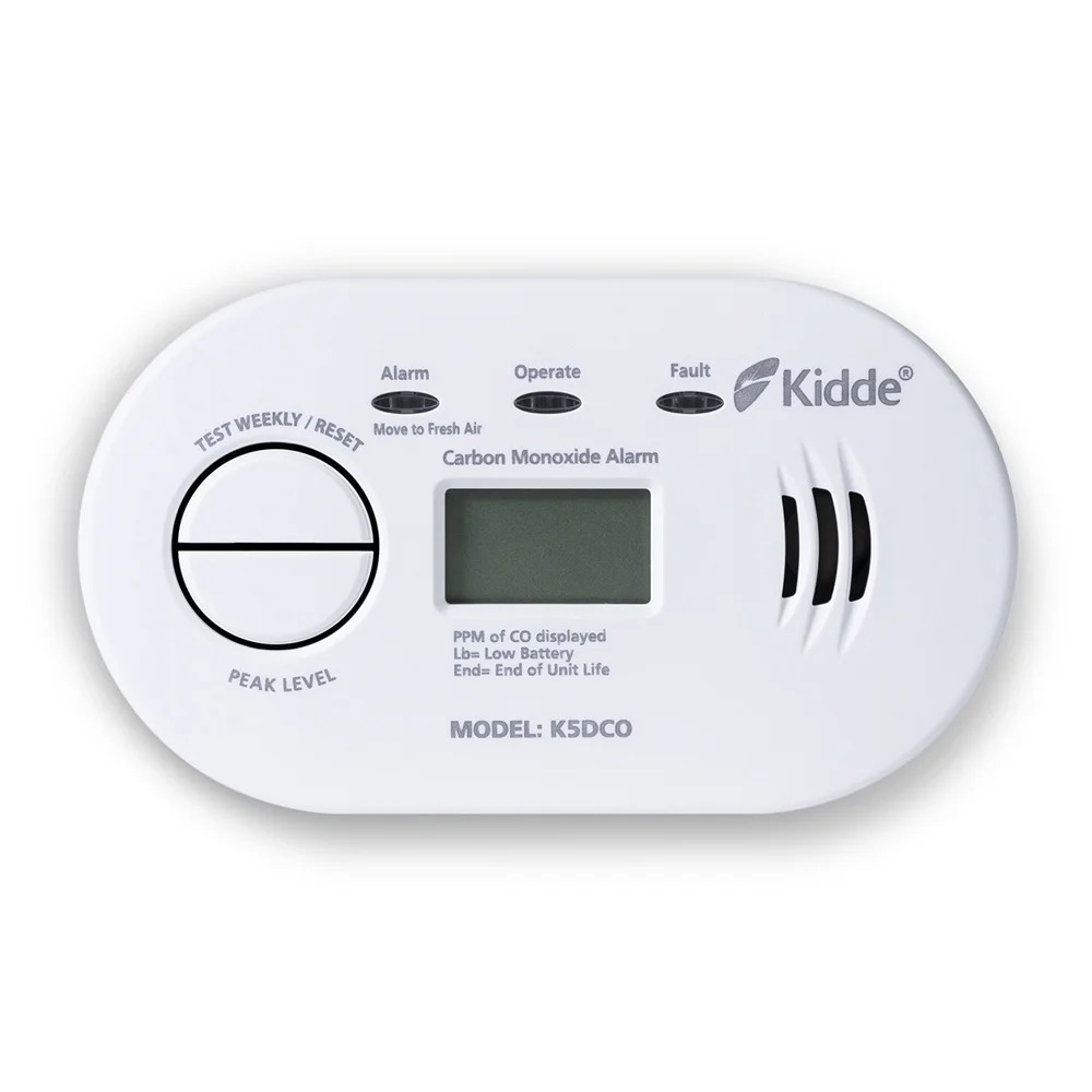 Kidde 809-152028 Kohlenmonoxid-CO-Melder kompakt 4,5 V, digitale Anzeige