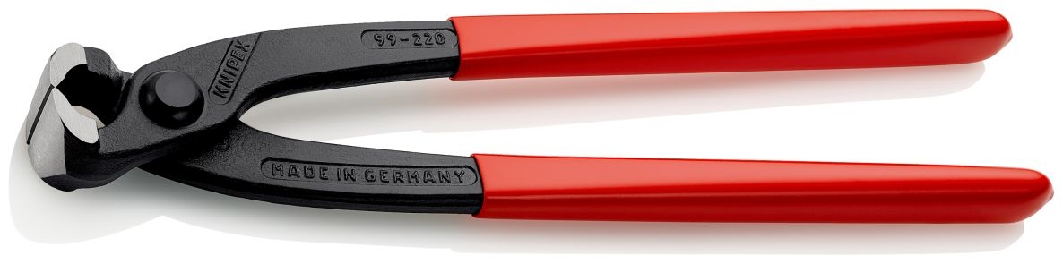Knipex 99 01 250 Monierzange Rabitz- oder Flechterzange schwarz atramentiert 250 mm