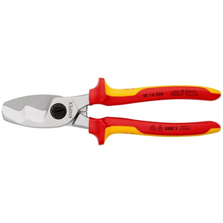 Knipex 95 16 200 Kabelschneider VDE 200 mm