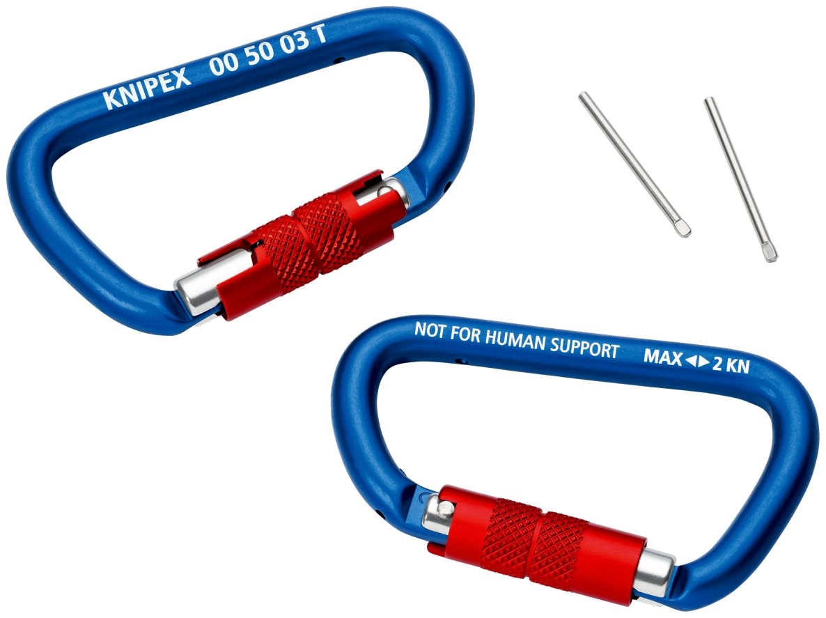Knipex 00 50 03 T BK Karabiner