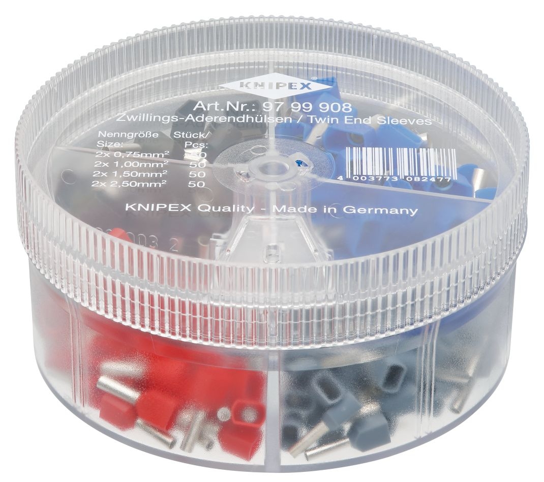 Knipex 97 99 908 Sortimentskasten Aderendhülsen