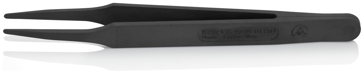 Knipex 92 09 01 ESD Kunststoffpinzette ESD 115 mm