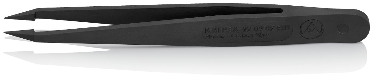 Knipex 92 09 02 ESD Kunststoffpinzette ESD 115 mm