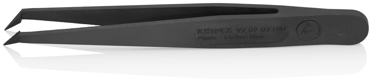 Knipex 92 09 03 ESD Kunststoffpinzette ESD 110 mm