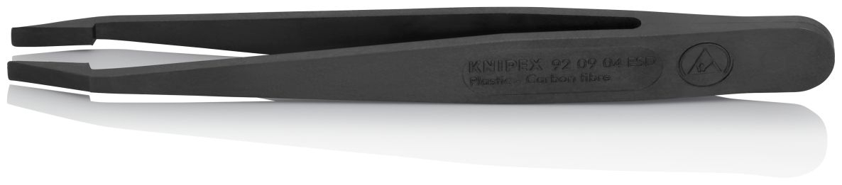 Knipex 92 09 04 ESD Kunststoffpinzette ESD 115 mm