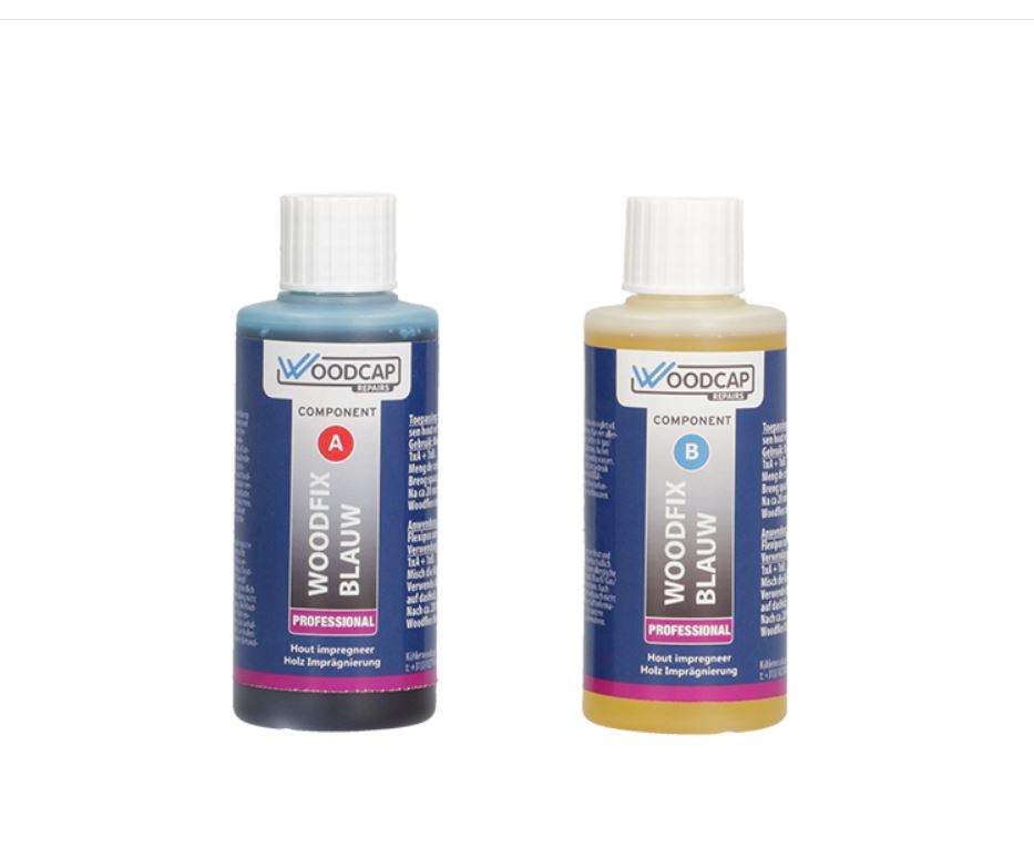 Köhler Woodcap 497007 Woodfix Blue Set 2-Komponenten-Imprägnierflüssigkeit