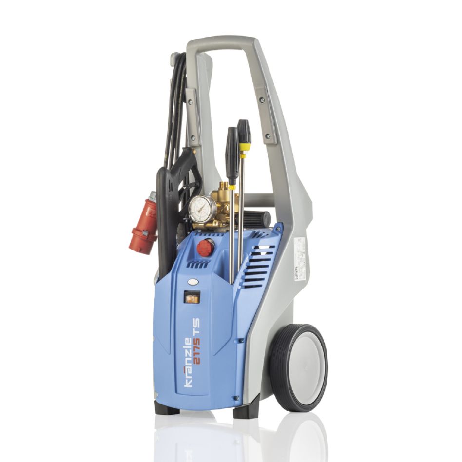 Kränzle 60411.0 K 2175 TS Kaltwasser-Hochdruckreiniger + Schmutzschneider 400 Volt 160 Bar