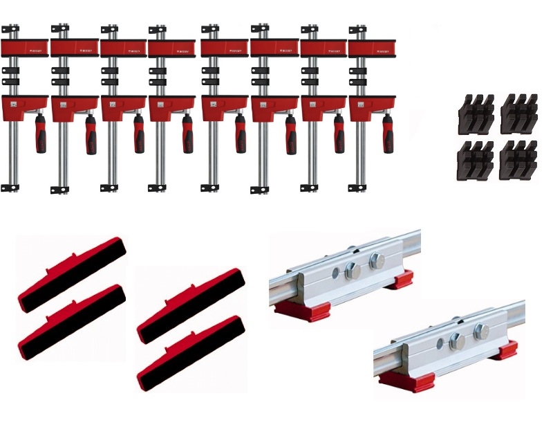 Bessey KREV100150TN Vario-Korpuszwingen Set 100/150 + Zubehör