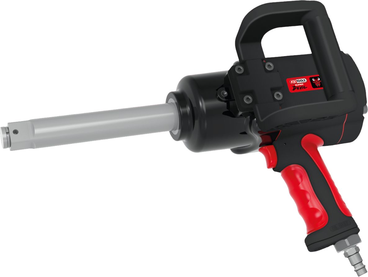 KS Tools 512.1020 1" THE DEVIL leistungsstarker Druckluft-Schlagschrauber, 4050 Nm