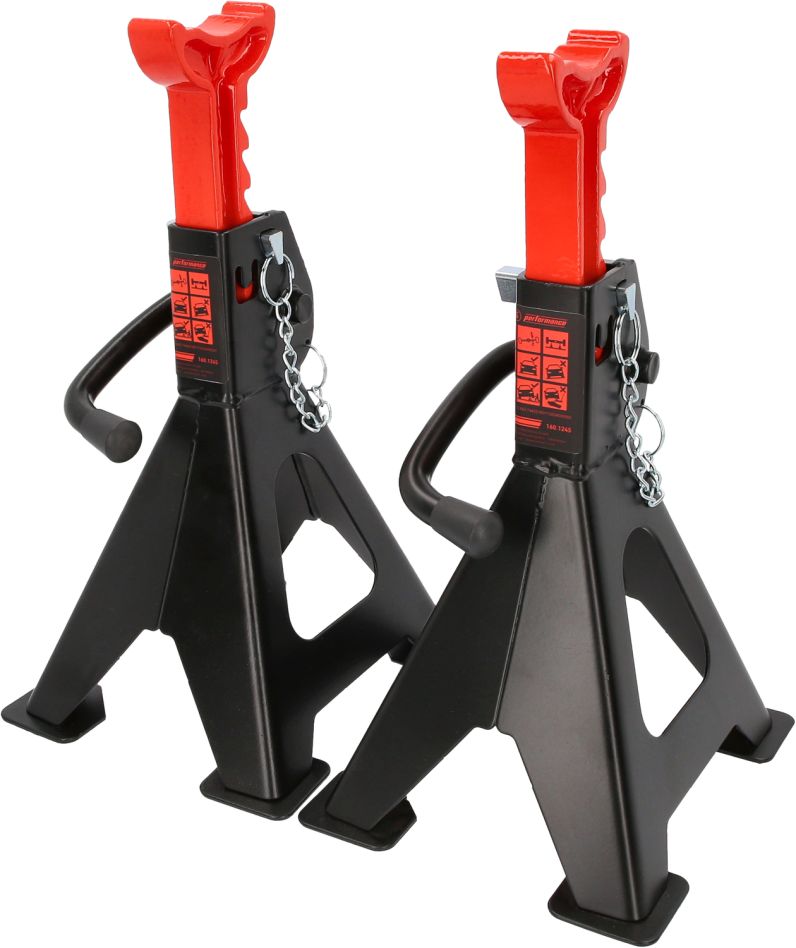 KS Tools 160.1245 Leistung Achsst&auml;nder mit Schnellverstellung, 2000 kg, als Paar