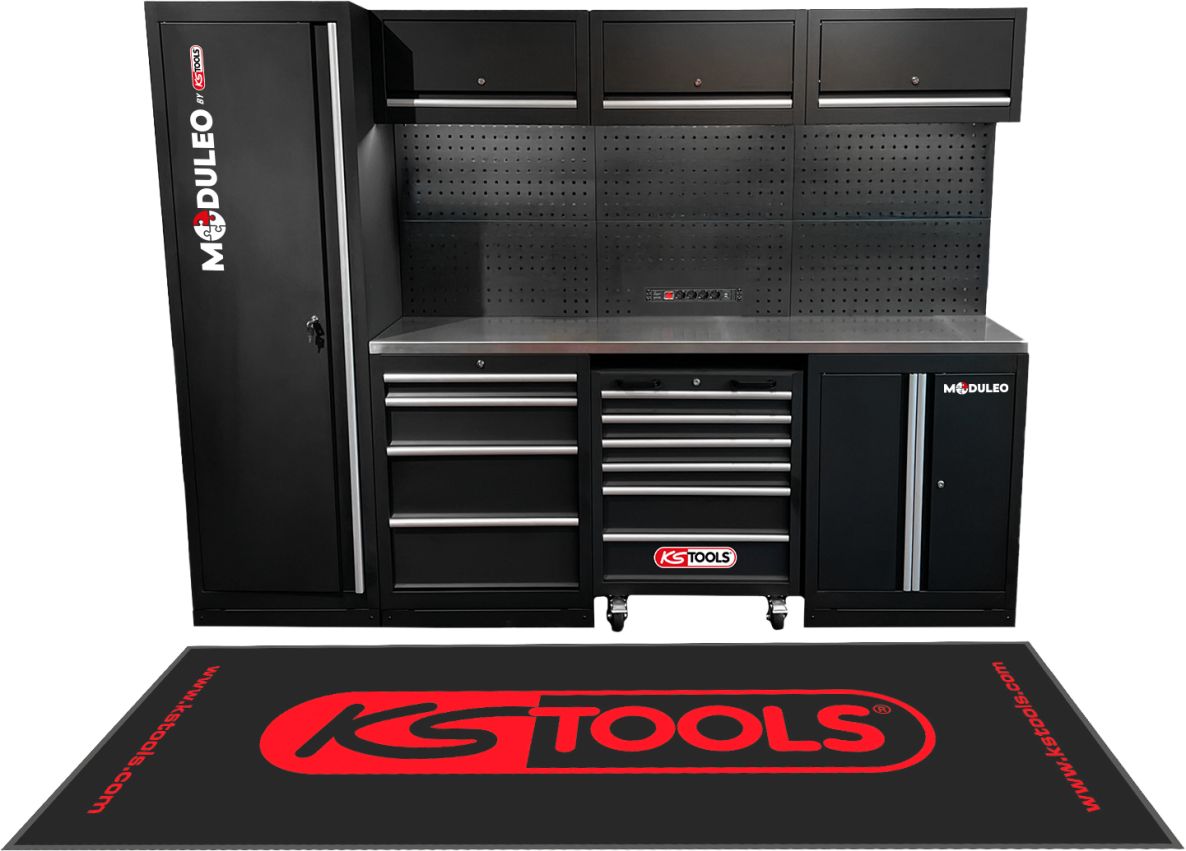 KS Tools 866.6000 Werkstattschrank-System, Edelstahlblech