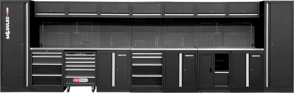 KS Tools 866.6265 Werkstattschrank-System gerade 5960 x 500 mm Version 1