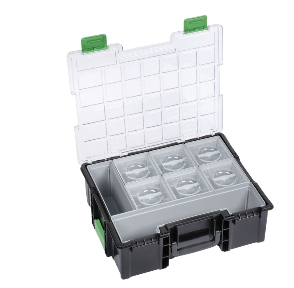 Kukko K-A-KT-440-355-144 Kleinteile-Sortimentskoffer 440x355x144 mm