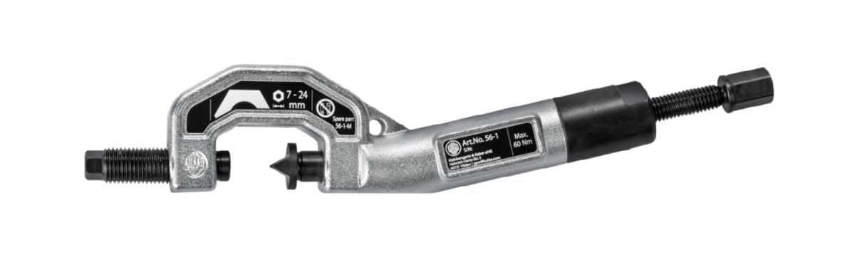 KUKKO 56-1 Einschneidiger fett-hydraulischer Mutternsprenger Spannweite 7-24 mm