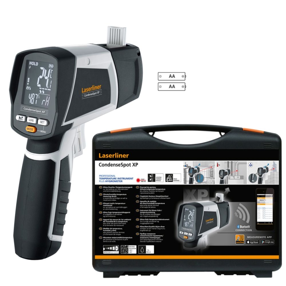 Laserliner 082.047A CondenseSpot XP Klima-/Feuchte-/Temperaturmessgerät