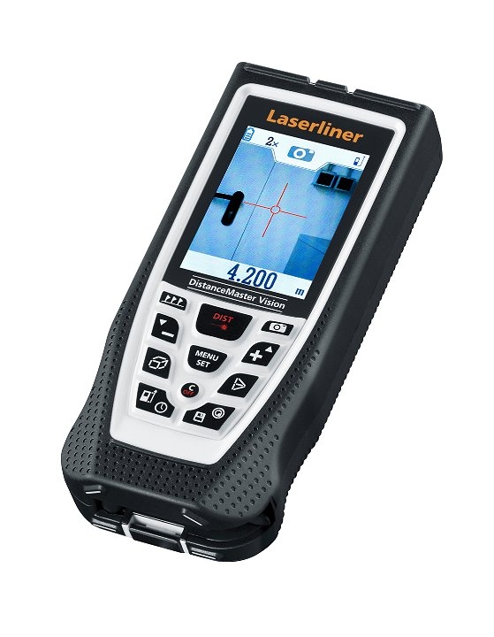 Laserliner 080.980A Distancemaster Vision Laser-Entfernungsmesser mit Kamerafunktion