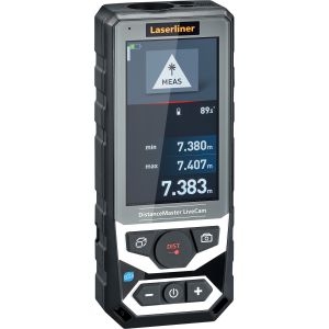 Laserliner 080.985A DistanceMaster LiveCam Multifunktionaler Laser-Entfernungsmesser mit HD-Kamera als Zielhilfe