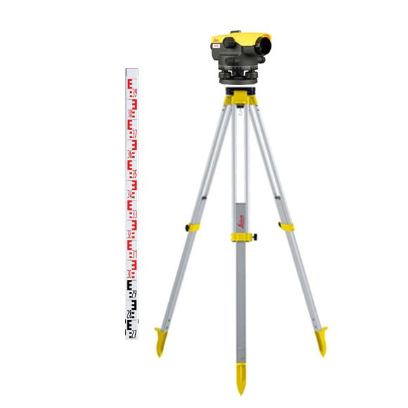 Leica 6010803 NA320 Nivelliergerät Set 20x Vergrößerung