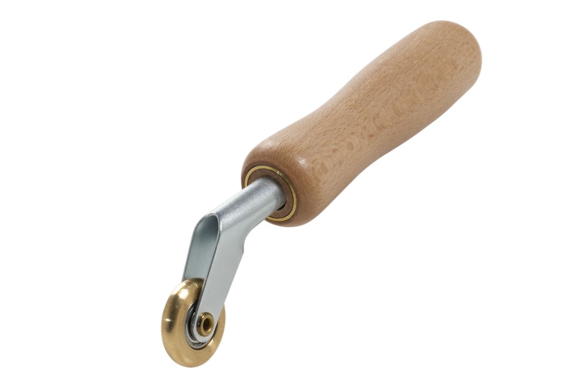 Leister 106.972 Druckrolle kugelgelagert Messing