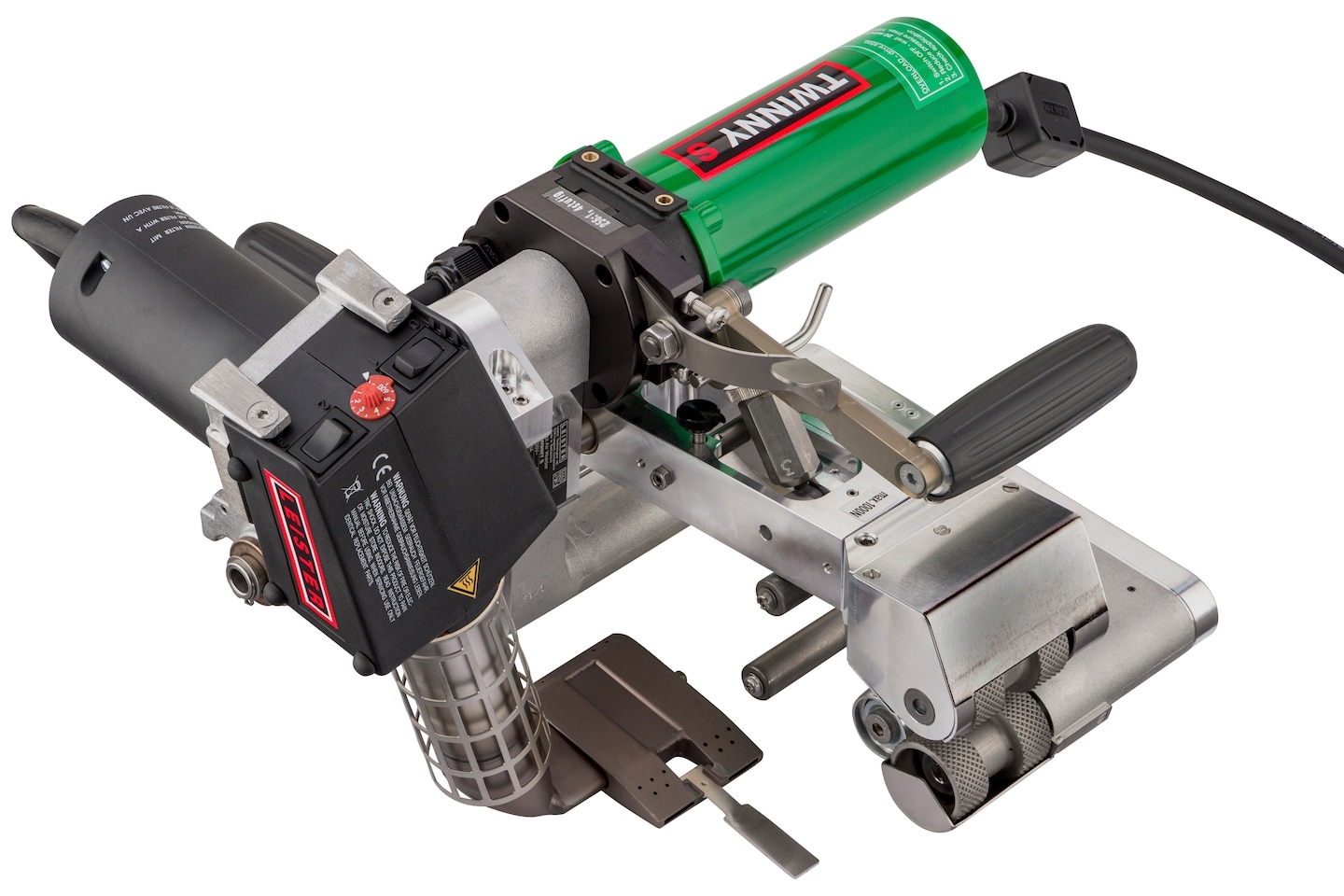 Leister 119.031 TWINNY S, Schweissmaschine 230V/2900W, Kombikeil lang, 256:1, EU-Stecker