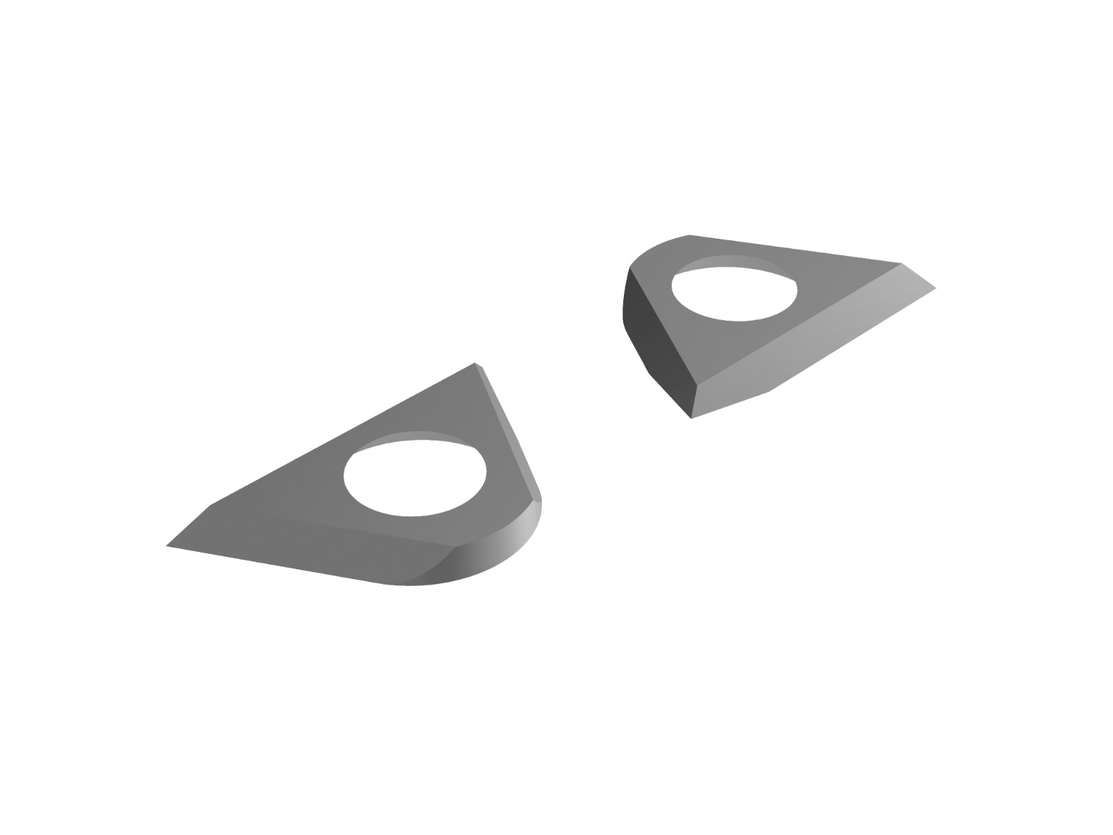 Lignatool LTA1154 Umkehrbare Klingen Helicut-Schneider Länge 60 mm